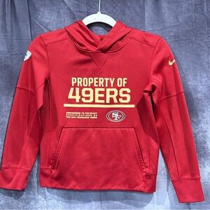 Nike Kids Red 49ers Hoodie